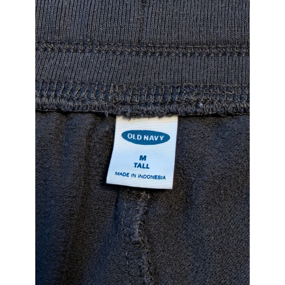 OLD NAVY Women's jogger sweatpants, size women's Medium TALL/LONG; black, - Picture 3 of 11